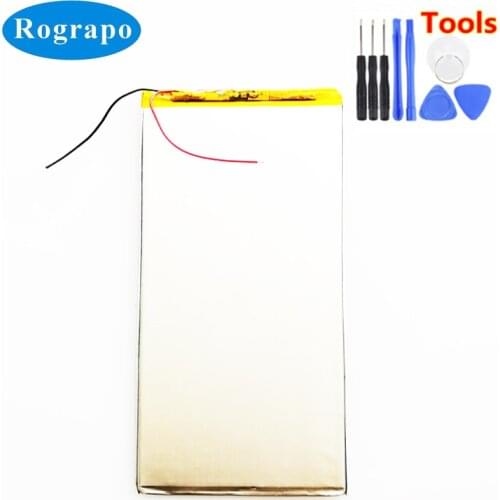 New 3.7V 5000mAh Battery For DIGMA Plane 1585S 4G PS1202PL 1710T PS1092ML Tablet PC Accumulator 2-Wire + Free Tools