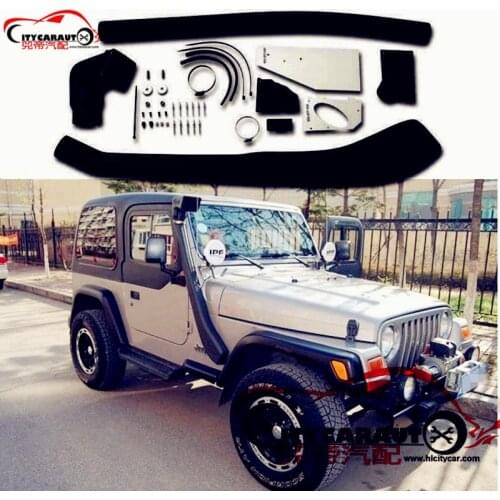 CITYCARAUTO AIR INTAKE SNORKEL KIT 1999 - 2006.06 WRANGLER TJ AIRFLOW SNORKEL CAR ACCESSROIES FIT FOR TJ WRANGLER