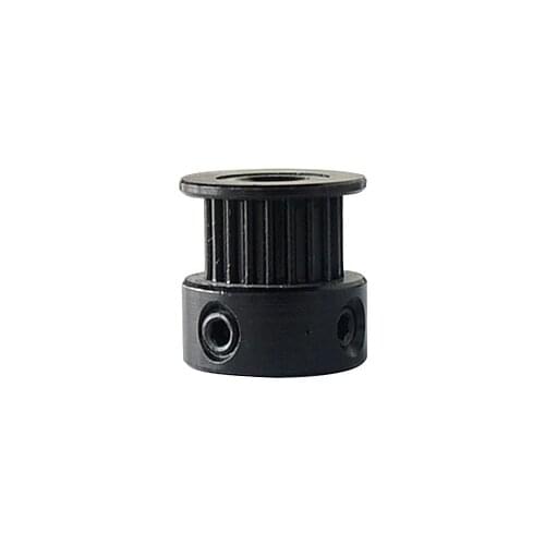 GT2 20 teeth 20T K type black color timing pulleys 3/3.17/4/5/6/6.35/8mm bore for 6mm timing belt