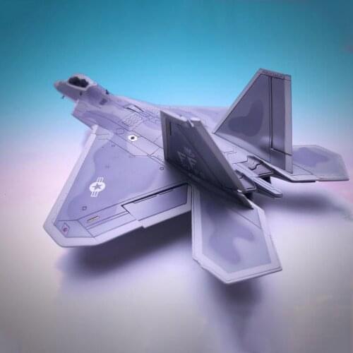 1/72 Scale Military Model Toys For US Army F-22 F22 Raptor Fighter USA Army Air Force Diecast Metal Plane Model Toy