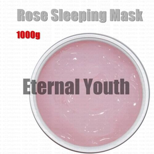 1kg Rose Sleep Mask Face Care Moisturizing Whitening Dark Spot Remover Anti Wrinkle Anti Aging Skin Care Disposable Facial Mask