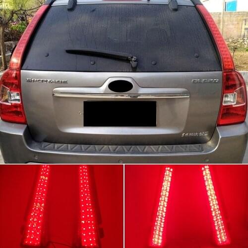 1 Set LED Tail Light Rear Brake Lamp Fog Lamp Bumper Reflector For KIA Sportage 2007 2008 2009 2010 2011 2012 2013 2014 2015