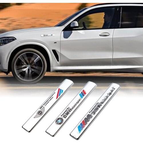 1Pcs Car Styling 3D Mental VIP Sport M Decals Badge For BMW X5 E46 E60 E90 E39 E87 E36 MINI R55 R56 R60 F54 F55 F56 Mini Cooper