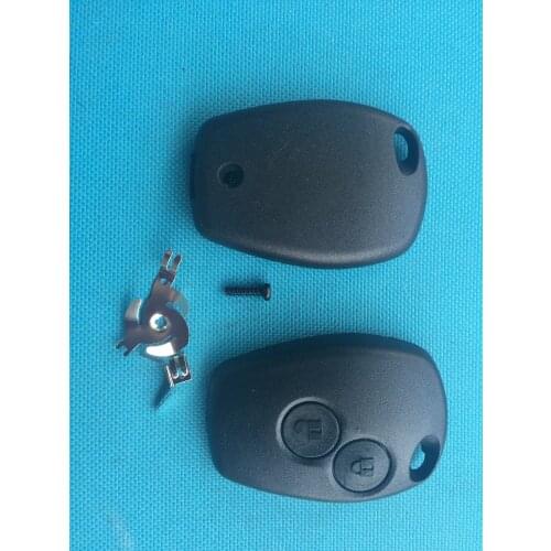 2/3 Button Remote Car Key Case Shell Blank For Renault Megane Modus Espace Laguna Duster Logan DACIA Sandero Fluence Clio Kangoo
