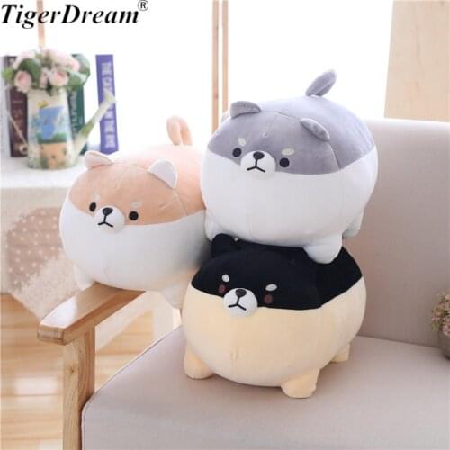 40/50cm Cute Corgi Plush Dog Toy Stuffed Pig Doll Soft Cushion Cartoon Pillows Christmas Gift For Kids Kawaii Valentine Gifts