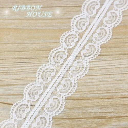 5 yards/roll) 40mm color Lace fabric Webbing Decoration gift packing Material
