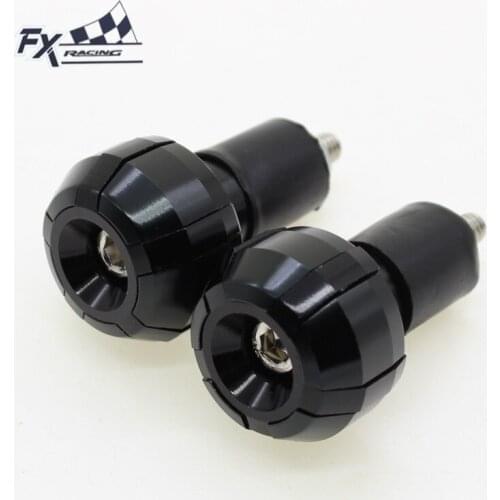 7/8" 22mm Aluminum Universal Motorcycle Handlebars Grips Ends CounterWeights Bar Ends Plugs Cap Counter Weights Cap 2PCS Set