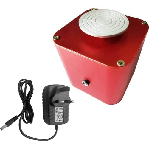 Electric Pottery Wheel Ceramic with 6cm Turntable Clay Sculpting Wheel with Variable Speed Clockwise/Anticlockwise Rotation