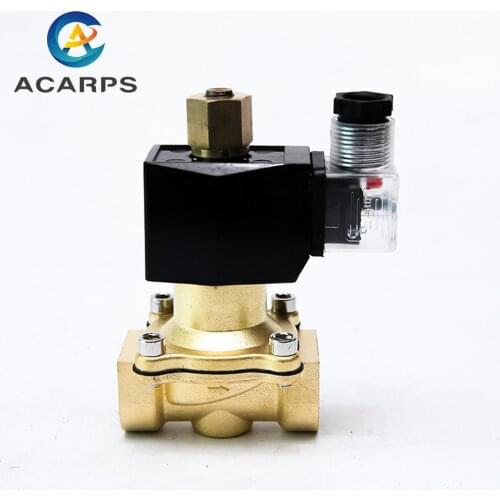 1" Solenoid Valve Normally Open 220V 24V 12V 110V 380V Solenoid Valve For Water Gas Oil
