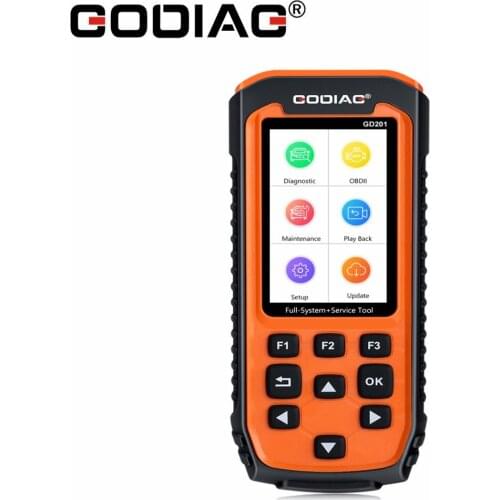 GODIAG GD201 Full System OBD Auto Scan Diagnostic Tool with 29 Special Functions GD202 GD203 DPF ABS Airbag tpms Oil Light Reset