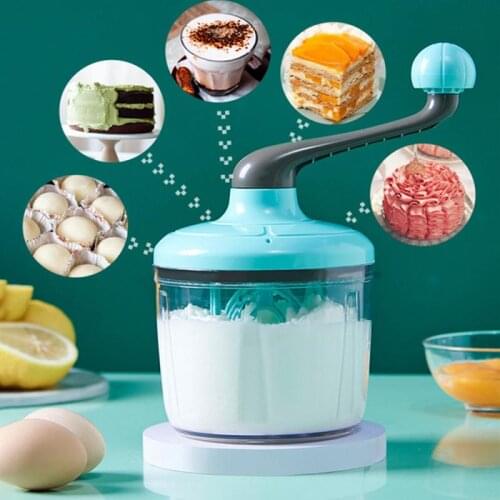 Multifunctional Egg Beater Semi-automatic Cream Butter Mixer Kitchen Accessories Hand Stirring Cream Butter Mixer Baking Tools