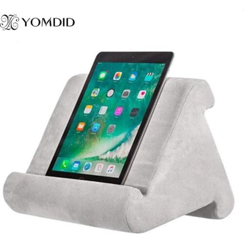 Multi-Angle Soft Pillow Pad Pillow Lap Stand for iPads,Smartphones,Tablets,Books,eReaders,Magazines Support 7 Colors Available