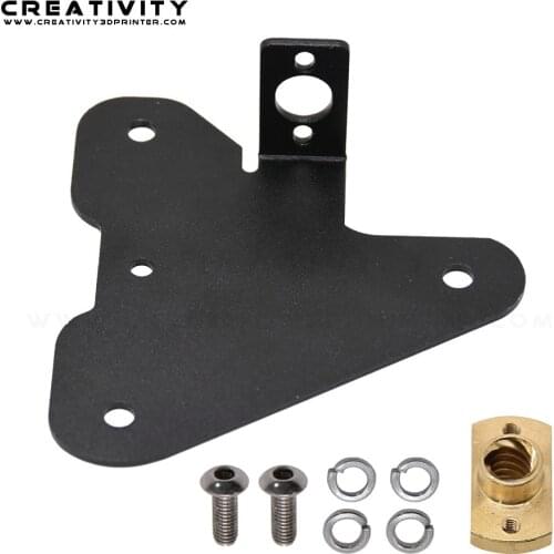 Dual Z axis Upgrade Sheet Metal With Brass Lead Screw Nut For CR10 CR10S Ender 3 Ender3 S PRO Z-axis Fixed Bracket Aluminum