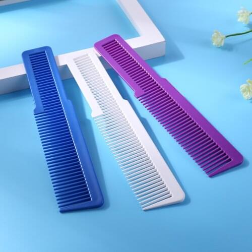 Salon Hairdressing Carbon Fiber Anti-static Comb Wide Tooth Haircut Hair Trimmer Comb Pro Salon Hair Care Styling Tool