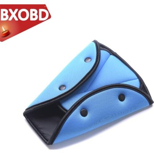 Fit Seat Belt Adjuster Car Safety Belt Adjust Device Triangle Baby Child Kids Protection Safety Car Safe Belt Cover Child Neck