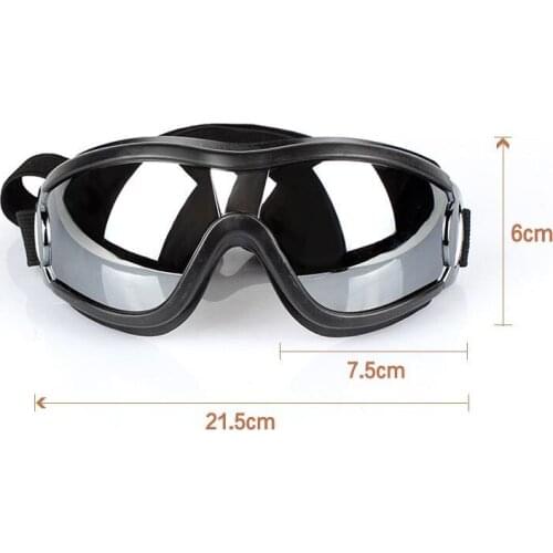 Waterproof UV Protection Dog Goggles Swimming Protective Glasses For Dogs Luxury Fashion Pet Dog Sunglasses Black Wholesale