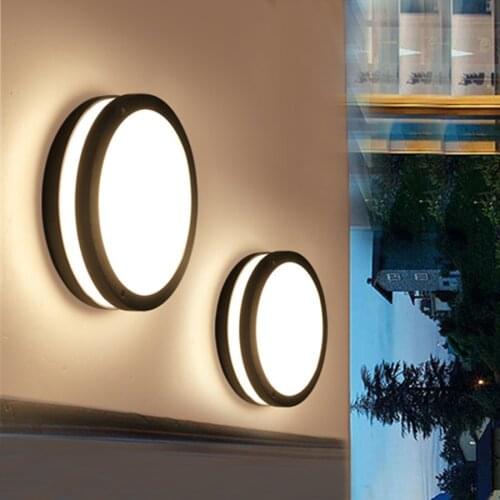 36W Waterproof LED Wall Porch Light Surface Mouted Villa Hotel Balcony Wall Light Hotel Villa Aisle Corridor Step Wall Lamp