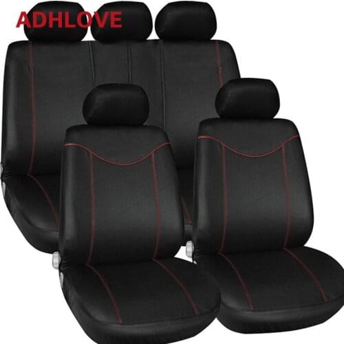 11pcs/Set Universal Car Seat Cover Front/Rear Chair Headrest Protector Mesh Cloth Auto Cushion Automobiles Accessories 4 Seasons
