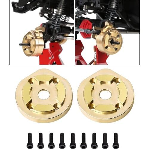 1 Pair Brass Cover Balancing Weight RC Car Upgrade RC Part