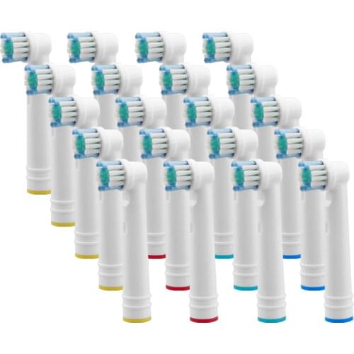 20Pcs replacement brush heads for Oral B electric toothbrush before power/Pro health/Triumph/3D Excel/clean precision vitality