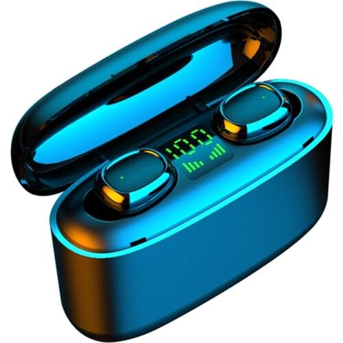 50SETS G5S Tws Bluetooth earphones Wireless Sport Headset Hifi 3500mAh Mini Wireless Earbuds Waterproof Bluetooth Headsets