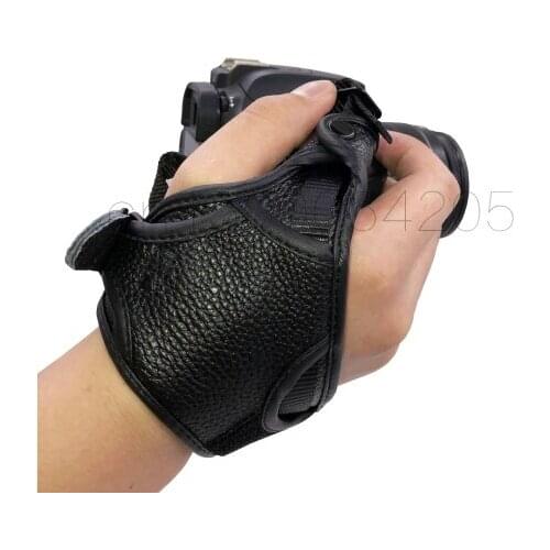 Leather Camera Strap Hand Grip Wrist Strap Belt For Canon 1200D 1100D 100D 600D 550D 7D 6D 5D 50D 40D 30D 5D Mark III/II