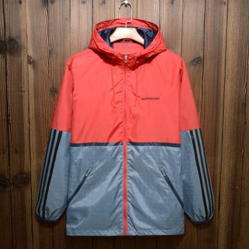 New arrival fashion spring Autumn Men Loose Thin Cap Hooded Casual Jackets Mens super large Plus Size XL2XL3XL4XL5XL6XL7XL8XL