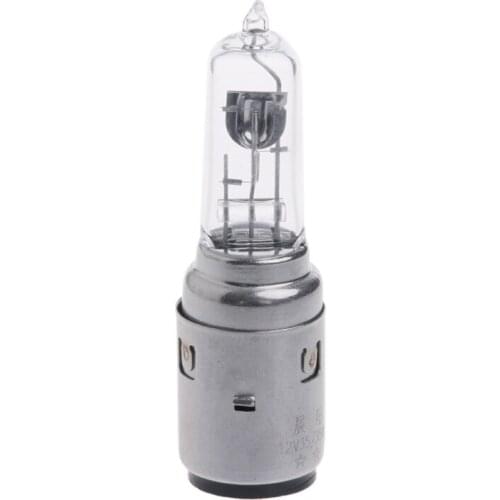 Motorcycle DC 12V 35W BA20D Headlight Halogen Xenon Bulb White Light dropshipping