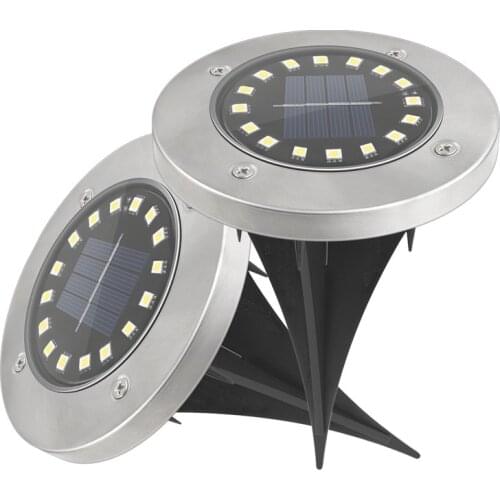 Solar Lights Solar Lamp 16led Underground Lamp Super Bright Large Lamp Beads Waterproof Villa Decoration Fence Light