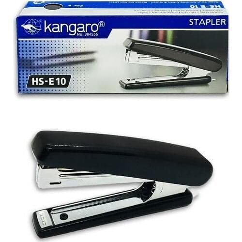 Kangaro HS-E10 Stapler Machine Black Color No:10