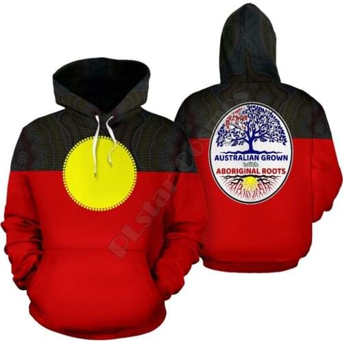 Australia Aboriginal Flag 3D All Over Printed Hoodies zipper hoodie women For men Pullover streetwear Cosplay Costumes