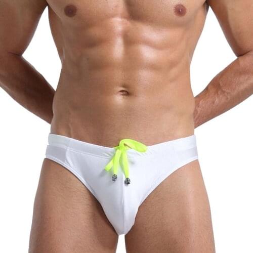 Triangular Swimming Trunks Mens Short Quick-drying Swimwear Shorts Fashion Lace-up Beach Breathable Trunks Board Shorts