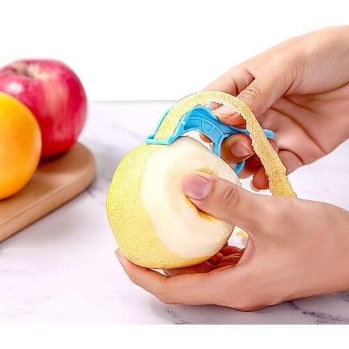 5Pcs Multi-Function Vegetable Fruit Peeler Double head Julienne Cutter Peele Orange Pear Lemon Peeler Kitchen Peel Gadget