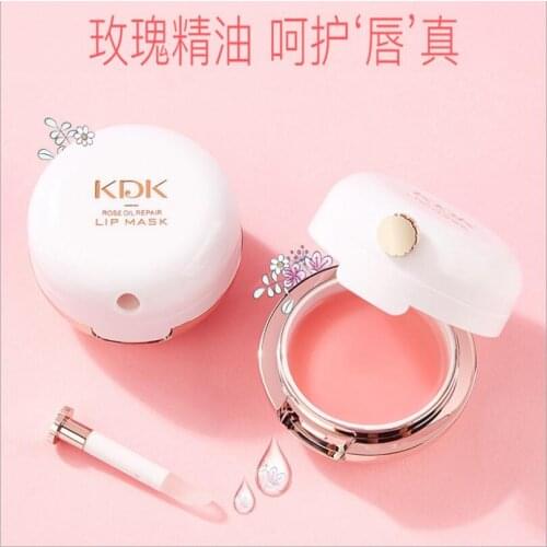 Strawberry Moisturizing Lip Mask, anti freezing and cracking, night use exfoliating and fade Lip Mask cosmetics T1316