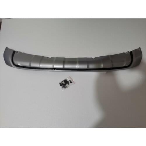 High quality For KIA Sportager 2011 2012 2013 2014 plastic ABS Chrome Front bumper cover trim