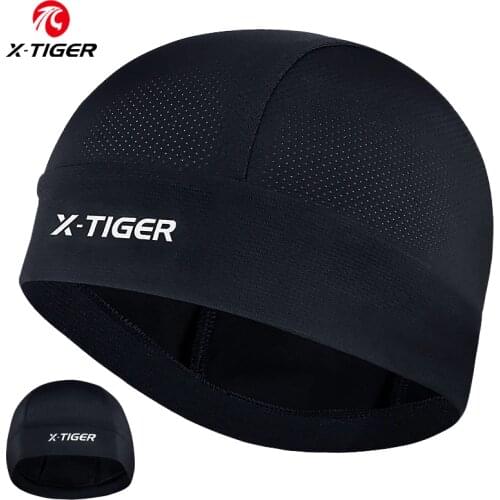 X-TIGER Cycling Cap Summer Breathable Bandana Cycling Running Hiking Hat Cap Anti-UV Outdoor Sports Headwear Cap Balaclava