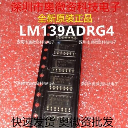 100% Original In Stock New LM139ADR LM139ADRG4 LM139AD LM139 SOP14