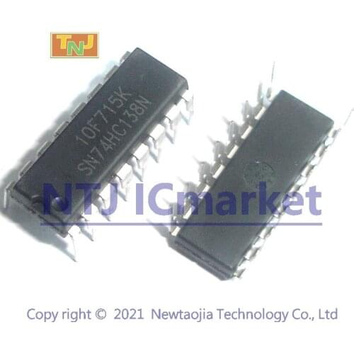 20 PCS SN74HC138N DIP-16 74HC138N 74HC138 3-Line To 8-Line Decoders/Demultiplexers 16-PDIP -40 Chip IC