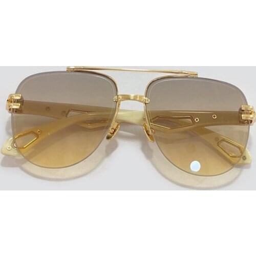 2021 Fashion Rimless Women Sunglasses Luxury Brand Designer Vintage Outdoor Driving Sun Glasses Oculos Feminino De Sol UV400