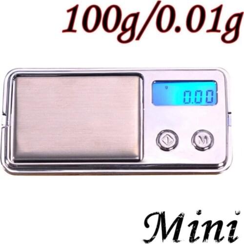 AJY 0.01g Super Mini Diamond Weighing Scale 100g Gold Pocket Jewelry Scale LCD display