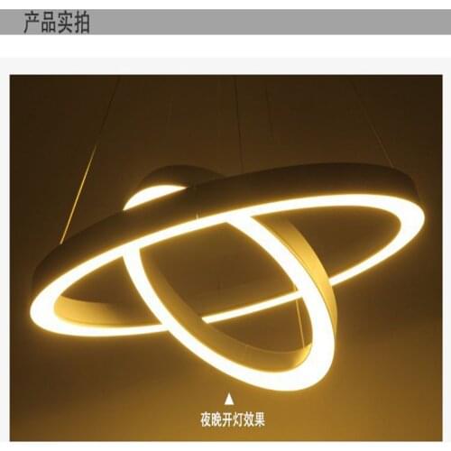 Free shipping for DHL modern round design luxury led chandelier pendant lustre home decoration lighting guaranteed 100