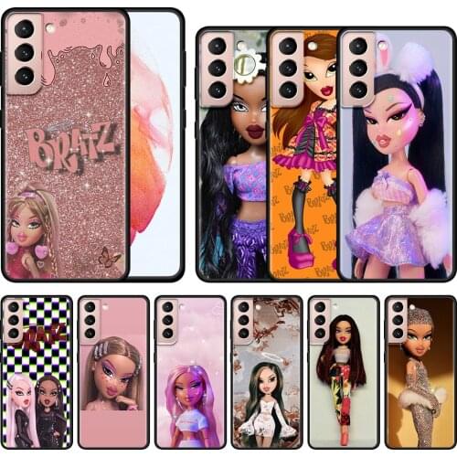 Cover for Galaxy S20 FE S10 S9 Plus S10e Fundas Protective Coque Phone Case for Samsung S21 Ultra Doll Bratz