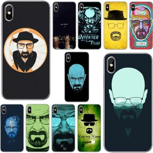 Breaking-Bad-Walter-Heisenberg-Art Soft Bag Case For Xiaomi Mi 5X 6X Max Mix 1 2 2S 3 Mi5 Mi5S Mi6 Mi3 Mi4 poco X3 nfc F2 Pro M3