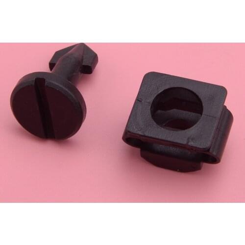 CITALL 91501SS8A01 91601SS8A01 2Pcs Engine Appearance Cover Stay Grommet & Stud Kit Fit For Honda