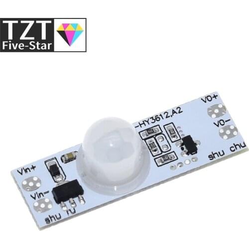 DC 12V 24V Ceiling PIR Motion Sensor Switch Module 3A IR Infrared Induction Body Sensor Detector Controller Switch for LED Light