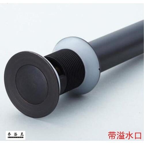 Copper black bronze water purifier double black bronze small bouncing water black bronze with overflow sprinkler