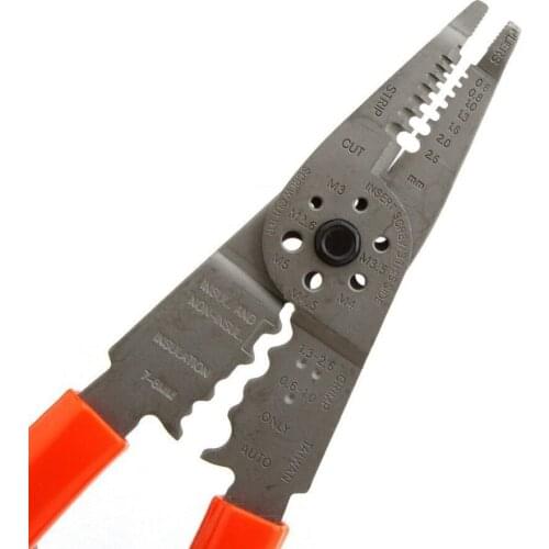 ProsKit 8PK-CT009 Multi-purpose crimping tool (METRIC) Wire Cutter Cable Stripper Wire Stripping Plier