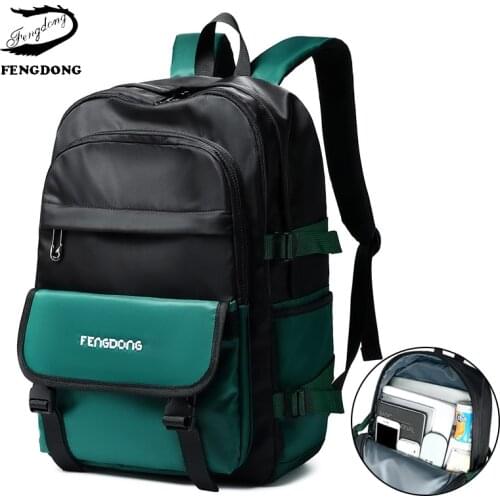 Fashion backpack New Men Backpack Casual laptop Shoulder Bags Men Students School bags For teenage girls rucksack mochila Male