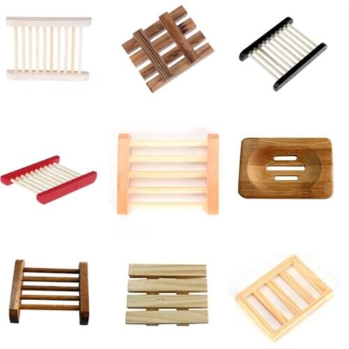Multi Kitchen Bathroom Sponge Soap Dish Plate Box Holder Container Shelf Bathroom Toilet Shower Wood/Plastic/Steel Accessories