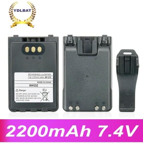 100% New 2200mAh BP272 BP-272 Battery for IC-31A 31E 51A 51E ICOM Radio in stock